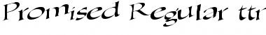 Promised Regular Font