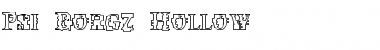 Psi Borgz Hollow Regular Font