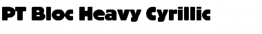 Download BlocHeavyC Font