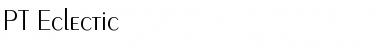 Download PT Eclectic Font