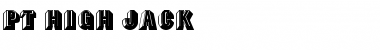 PT High Jack Normal Font