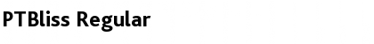 Download PTBliss Font