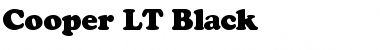 Download CooperBlack LT Font