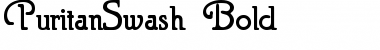 PuritanSwash Bold Font