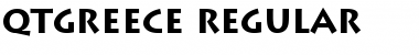 QTGreece Regular Font