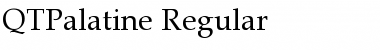 QTPalatine Regular Font