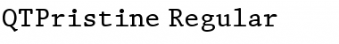 QTPristine Regular Font