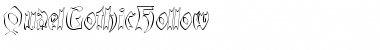 QuaelGothicHollow Regular Font