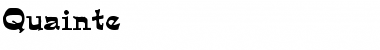 Download Quainte Font