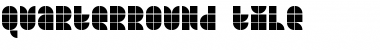 Download Quarterround Font