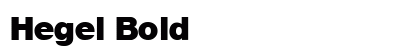 Hegel Bold preview