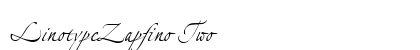 LinotypeZapfino Two Preview