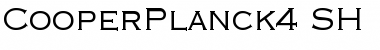 CooperPlanck4 Font