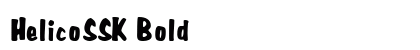 HelicoSSK Bold preview