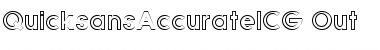 QuicksansAccurateICG Regular Font