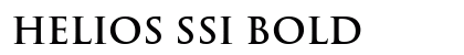 Helios SSi Bold preview