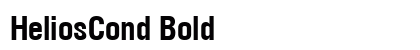 HeliosCond Bold preview