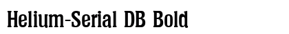 Helium-Serial DB Bold preview