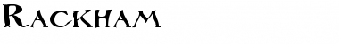 Download Rackham Font