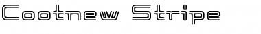 Cootnew Stripe Font