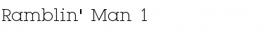 Download Ramblin' Man 1 Font Download Ramblin' Man 1 Font
