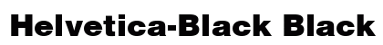 Helvetica-Black Black preview