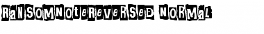 Download RansomNoteReversed Font Download RansomNoteReversed Font