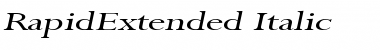 Download RapidExtended Font