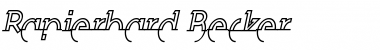 Download Rapierhard Becker Font Download Rapierhard Becker Font