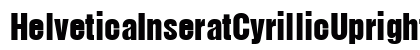 HelveticaInseratCyrillicUpright Roman preview