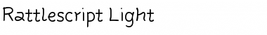 Rattlescript-Light Regular Font