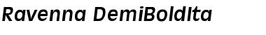 Download Ravenna-DemiBoldIta Font Download Ravenna-DemiBoldIta Font