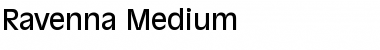 Ravenna-Medium Regular Font