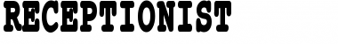 Download Receptionist Font Download Receptionist Font