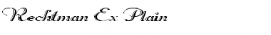 Download Rechtman Ex Font Download Rechtman Ex Font