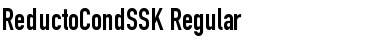 ReductoCondSSK Regular Font