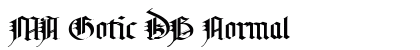 MA Gotic DB Normal preview