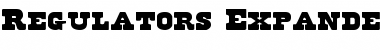 Download Regulators Expanded Font Download Regulators Expanded Font