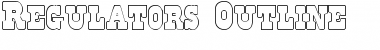 Download Regulators Outline Font Download Regulators Outline Font