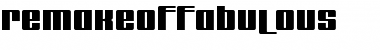 remakeoffabulous Regular Font