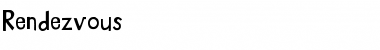 Download Rendezvous Font Download Rendezvous Font