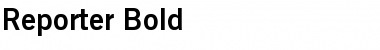 Download Reporter Font