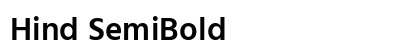 Hind SemiBold