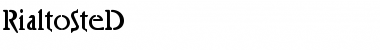 Download RialtoSteD Font Download RialtoSteD Font