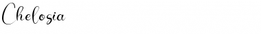 Download Chelosia Font Download Chelosia Font