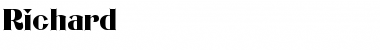 Download Richard Font