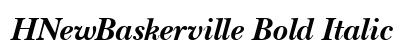 HNewBaskerville Bold Italic Preview