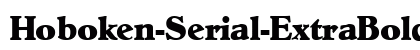 Hoboken-Serial-ExtraBold Regular preview