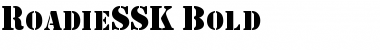 RoadieSSK Bold Font