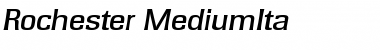 Rochester-MediumIta Regular Font